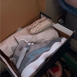 Air Jordan Gray 6rings Sneakers size 6